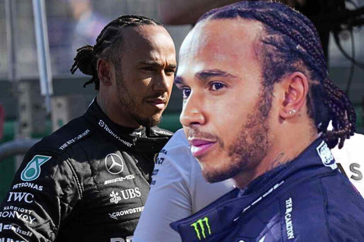 Hamilton prima di una gara