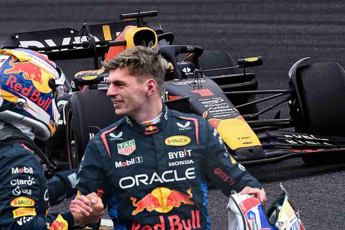 Il pilota Max Verstappen