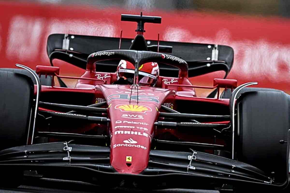Formula 1 Ferrari in gara