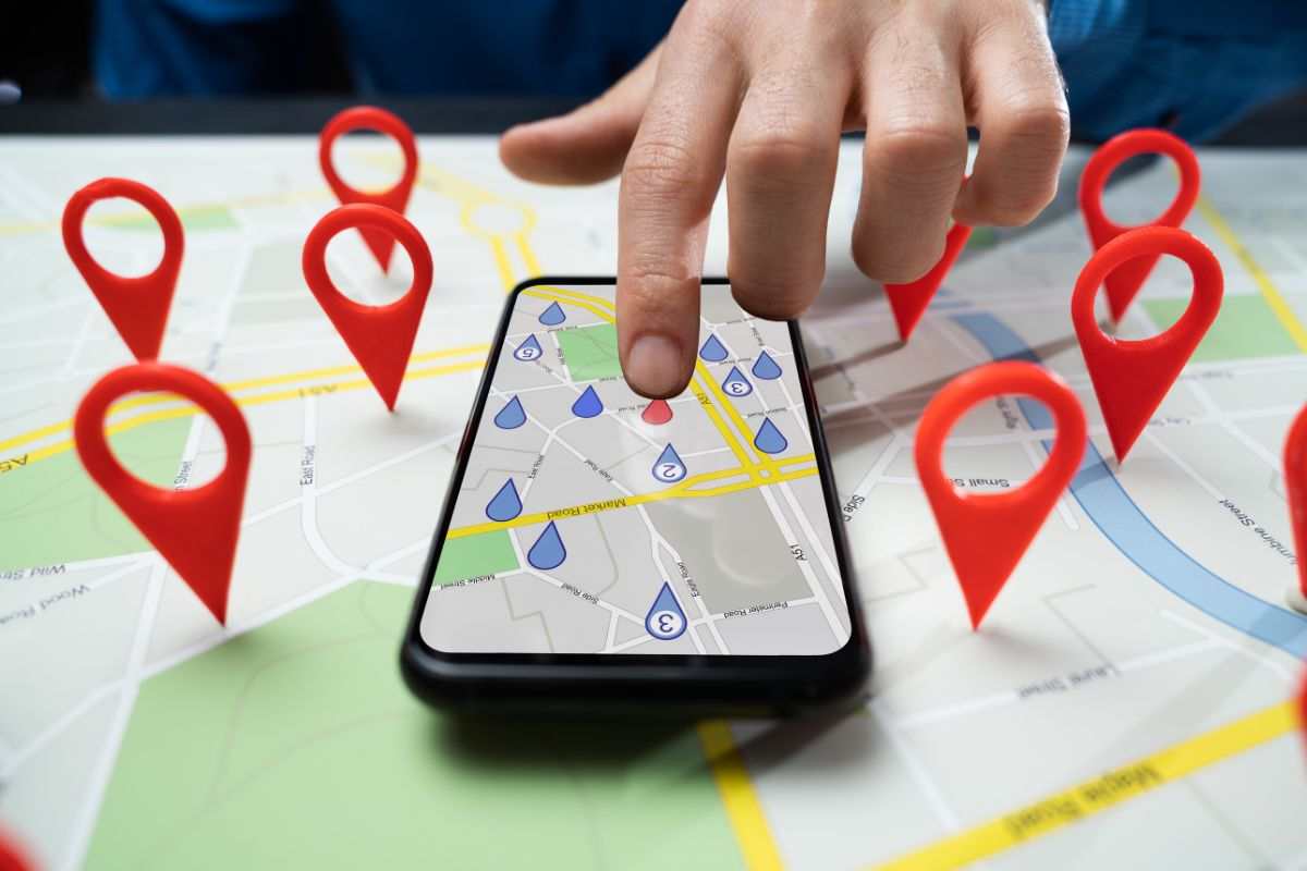 Google Maps app telefono