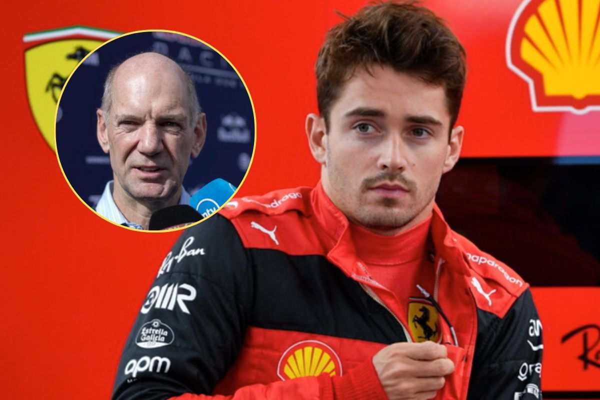 Il pilota Ferrari Leclerc