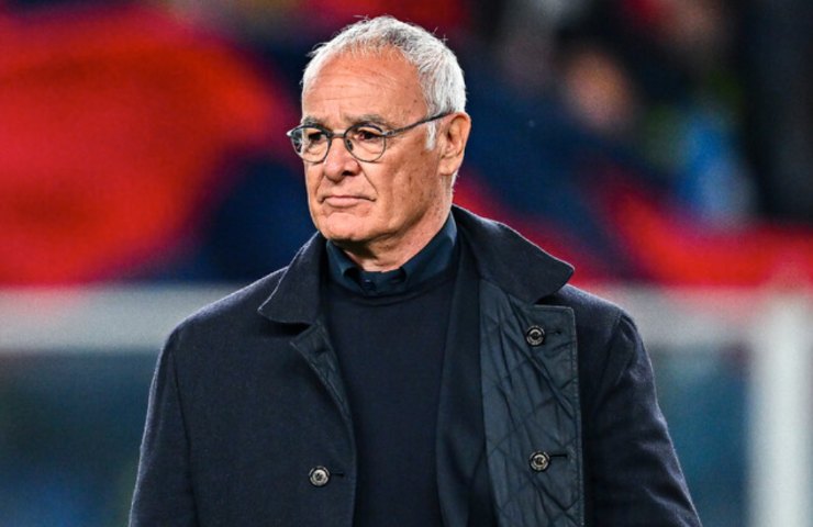 L'allenatore Claudio Ranieri